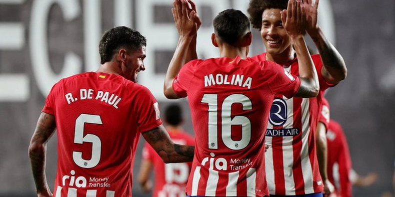 L'Atlético de Madrid a encore marqué 7 buts à l'extérieur après 75 ans
